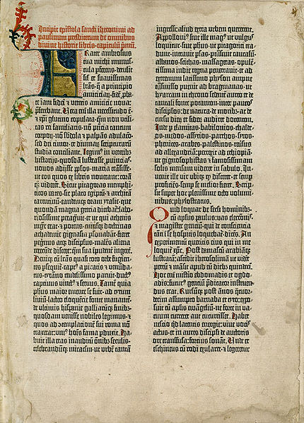 Gutenberg bible